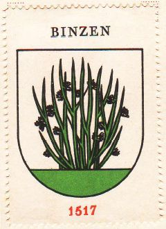 Wappen von/Blason de Binzen (Einsiedeln)