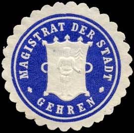 Seal of Gehren