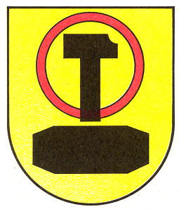Wappen von Lauchhammer/Arms of Lauchhammer