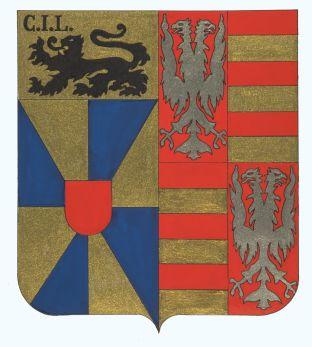 Wapen van Langemark-Poelkapelle/Coat of arms (crest) of Langemark-Poelkapelle