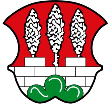 Wappen von Moos (Niederbayern)/Arms (crest) of Moos (Niederbayern)