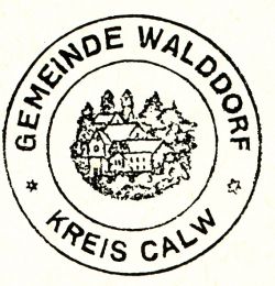 Wappen von Walddorf (Altensteig)/Coat of arms (crest) of Walddorf (Altensteig)