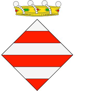Escudo de Santa Pau/Arms (crest) of Santa Pau