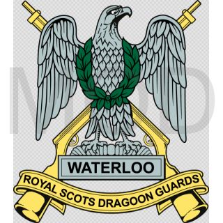 Coat of arms (crest) of the The Royal Scots Dragoon Guards (Carabiniers and Greys), British Army