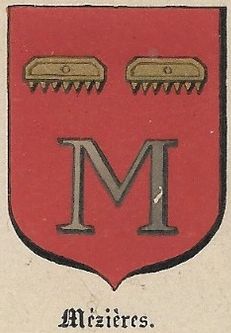 Coat of arms (crest) of Mézières (Ardennes)