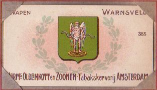 Wapen van Warnsveld/Coat of arms (crest) of Warnsveld