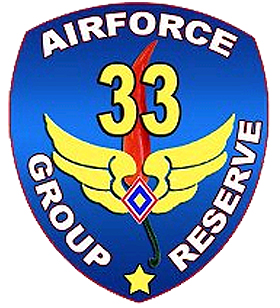 Coat of arms (crest) of the 33rd Air Force Group (Reserve), Philippine Air Force