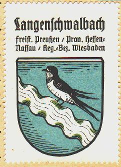 Wappen von Bad Schwalbach/Coat of arms (crest) of Bad Schwalbach