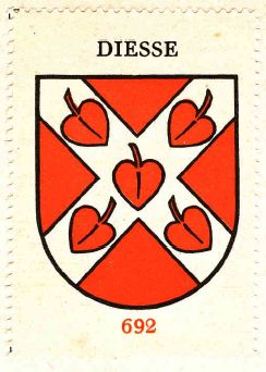 Wappen von/Blason de Diesse