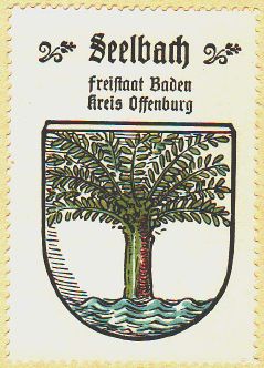 Wappen von Seelbach (Schwarzwald)/Coat of arms (crest) of Seelbach (Schwarzwald)