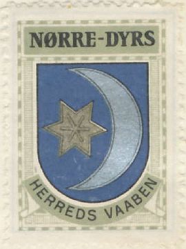 Arms (crest) of Djurs Nørre Herred