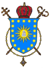 Arms (crest) of the Archeparchy of Ternopil-Zboriv