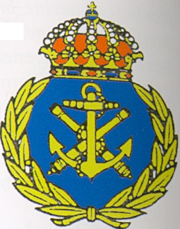 Coat of arms (crest) of the Naval War Academy, Swedish Navy