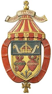 Arms (crest) of Basilica of the Sacred Heart, Berchem