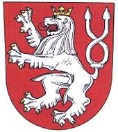 Arms (crest) of Karlštejn (Beroun)