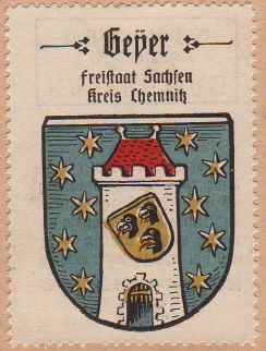 Wappen von Geyer/Coat of arms (crest) of Geyer