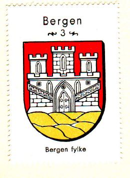 Arms (crest) of Bergen (Norway)