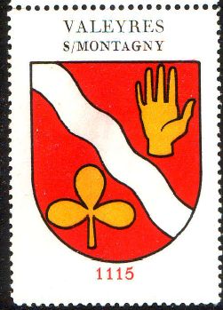 Wappen von/Blason de Valeyres-sous-Montagny