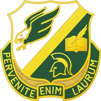 Arms of Ellison High School Junior Reserve Officer Training Corps, US Army
