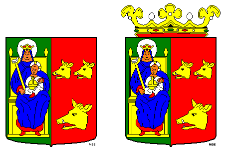 Wapen van Holten/Coat of arms (crest) of Holten