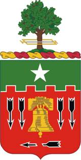 Coat of arms (crest) of the 5th Field Artillery Regiment, US Army