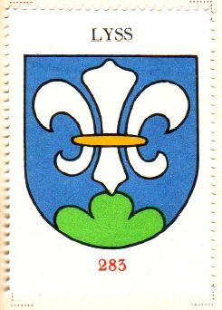 Wappen von/Blason de Lyss