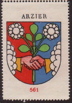 Wappen von/Blason de Arzier-Le Muids