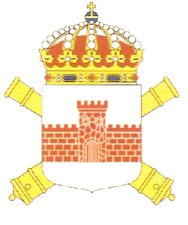 Coat of arms (crest) of the 8th Artillery Regiment Boden Artillery Regiment, Swedish Army