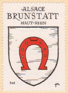 Blason de Brunstatt