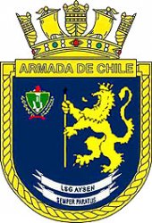 Coat of arms (crest) of the Coastal Patrol Vessel Aysén (LSG-1609), Chilean Navy