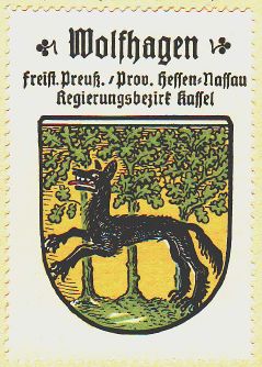 Wappen von Wolfhagen/Coat of arms (crest) of Wolfhagen