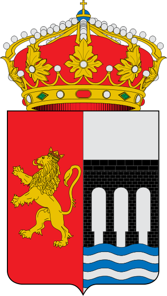 Escudo de La Puebla de Alfindén/Arms (crest) of La Puebla de Alfindén