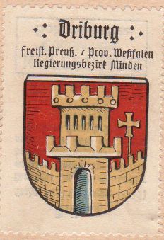 Wappen von Bad Driburg/Coat of arms (crest) of Bad Driburg
