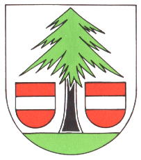 Wappen von Indlekofen/Arms (crest) of Indlekofen