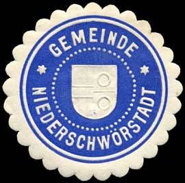 Wappen von Niederschwörstadt