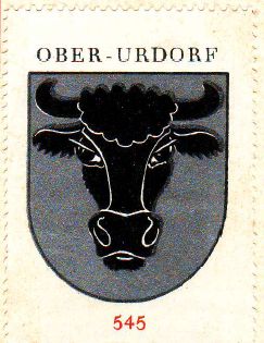 Wappen von/Blason de Oberurdorf