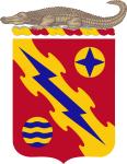 Coat of arms (crest) of the 256th Air Defense Artillery Regiment, Florida Army National Guard