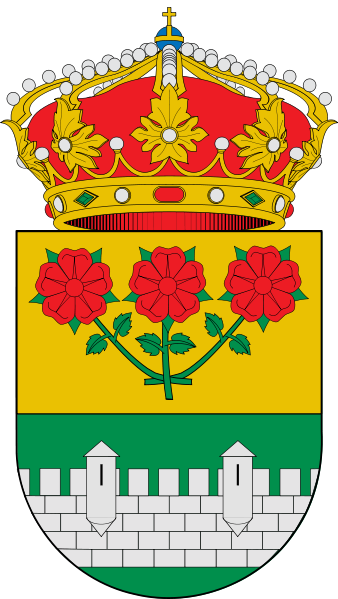 Escudo de Rosal de la Frontera/Arms (crest) of Rosal de la Frontera