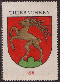 Wappen von/Blason de Thierachern