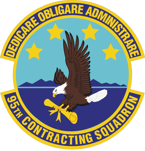 File:95th Contracting Squadron, US Air Force.png