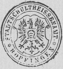 Siegel von Bopfingen