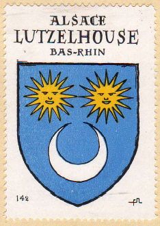 Blason de Lutzelhouse/Coat of arms (crest) of {{PAGENAME