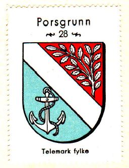 Coat of arms (crest) of Porsgrunn