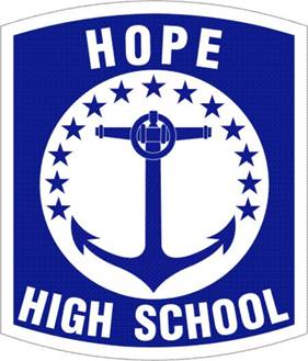 Coat of arms (crest) of Hope High School Junior Reserve Officer Training Corps, US Army