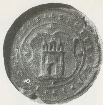Seal (pečeť) of Kostelec na Hané