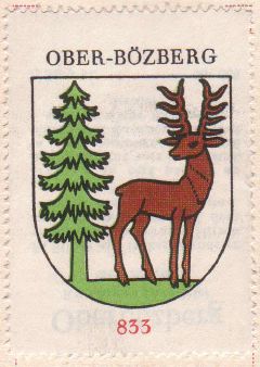 Wappen von/Blason de Oberbözberg