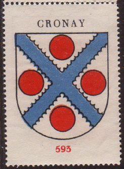 Wappen von/Blason de Cronay
