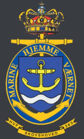 Coat of arms (crest) of the Home Guard Flotilla 363 Skovshoved, Denmark