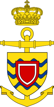 Coat of arms (crest) of the Offshore Patrol Vessel Beskytteren (F340), Danish Navy