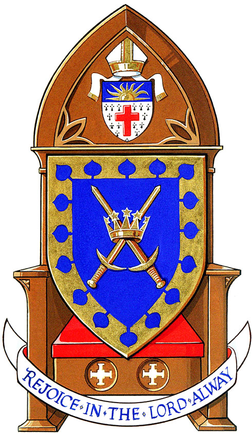 Arms (crest) of Saint Paul's Cathedral, Regina